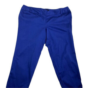 Torrid Career/Casual Blue Chino Capri Pants Size 12